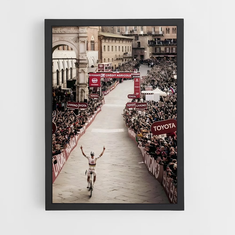 Poster Pédalage Urbain – affiche Cyclisme (vue 2)